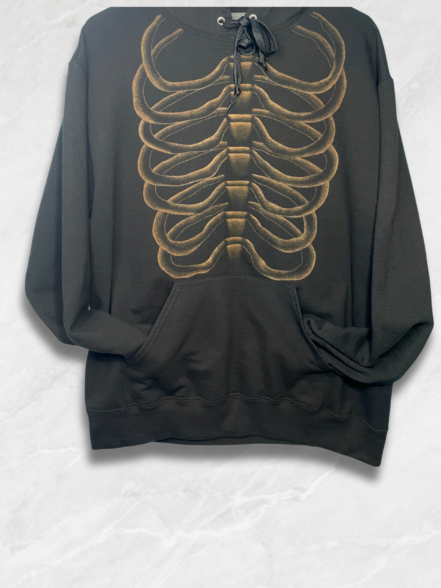 Ribcage Skeleton Hooded Sweatshirt