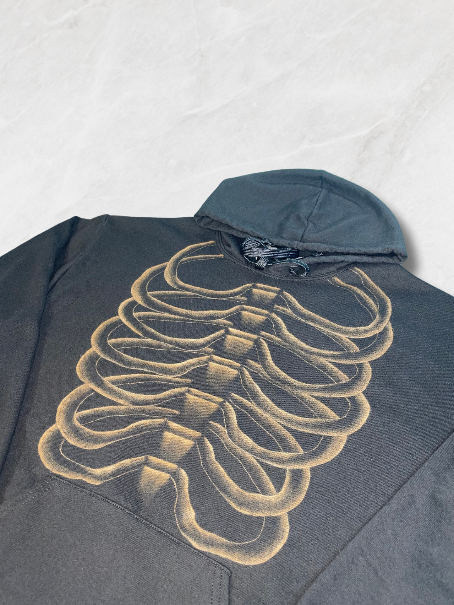 Ribcage Skeleton Hooded Sweatshirt