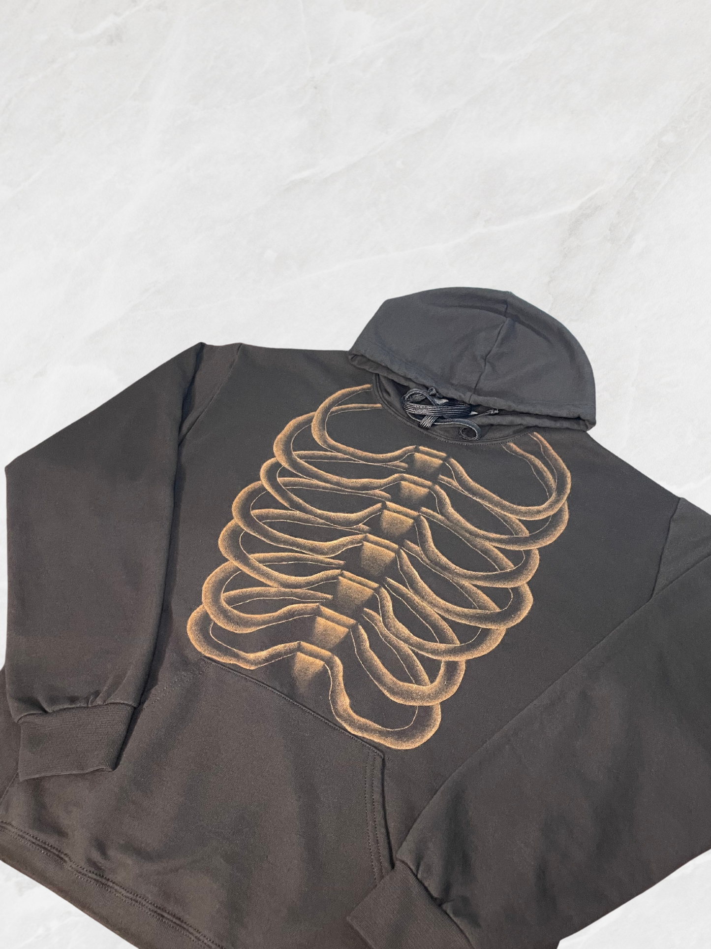 Ribcage Skeleton Hooded Sweatshirt