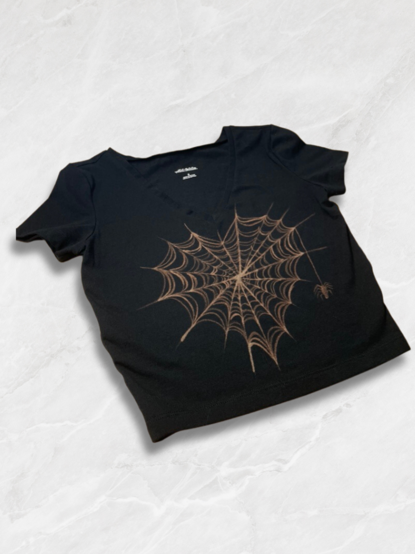 Spiderweb Heart with Spider Crop Top