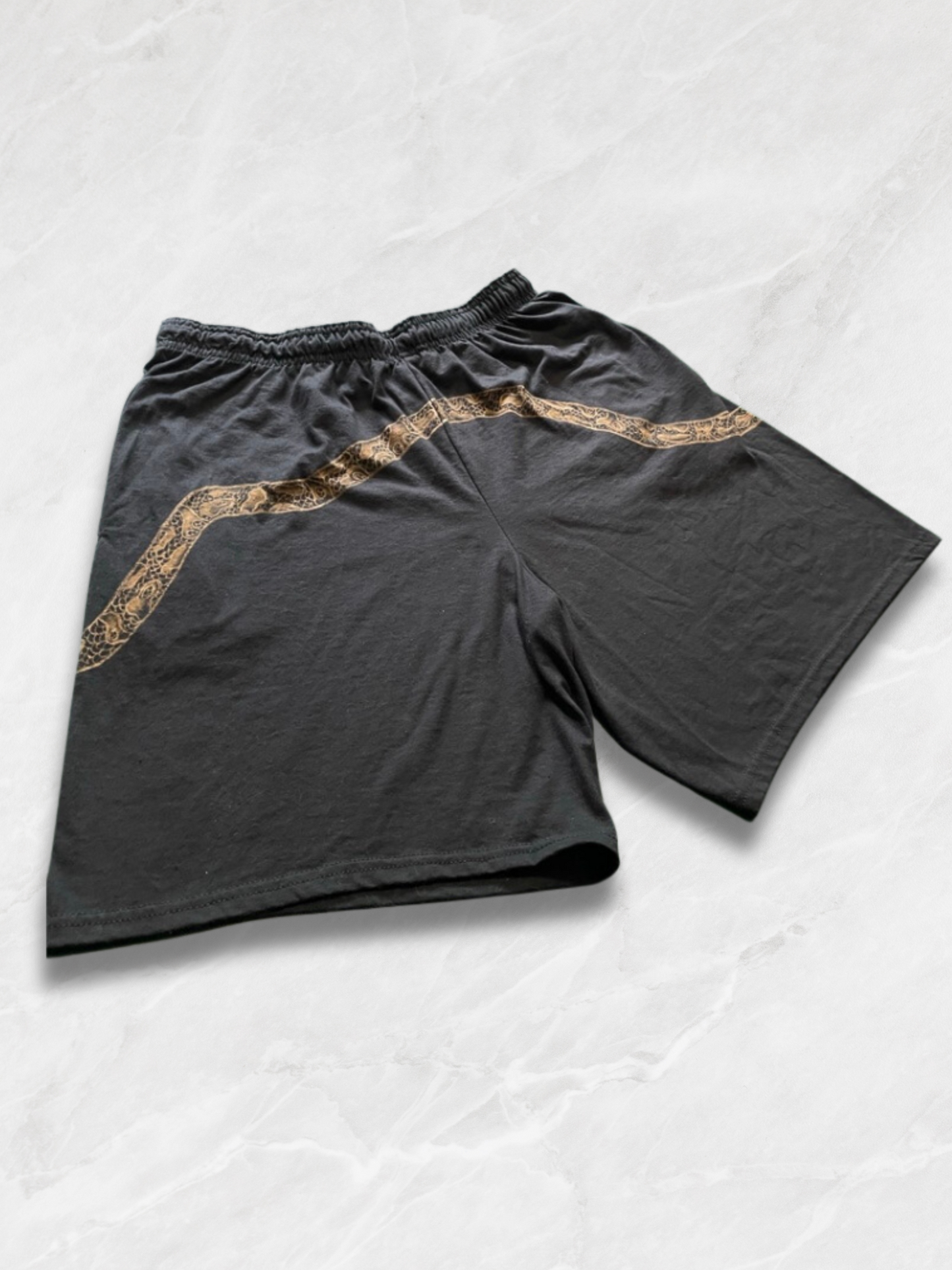 Creeping Python Snake Wrap Around Shorts