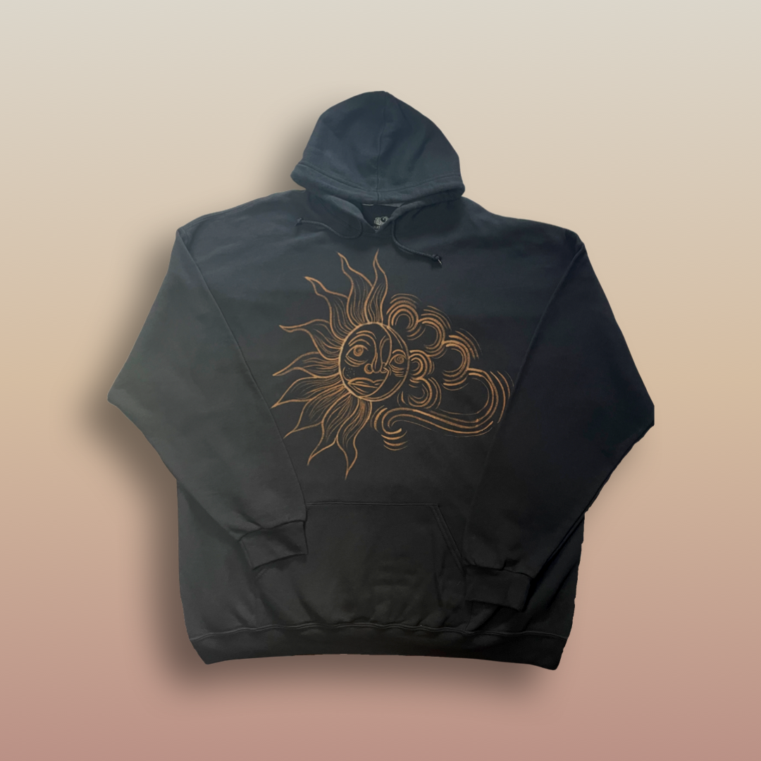 Sun and online moon hoodie