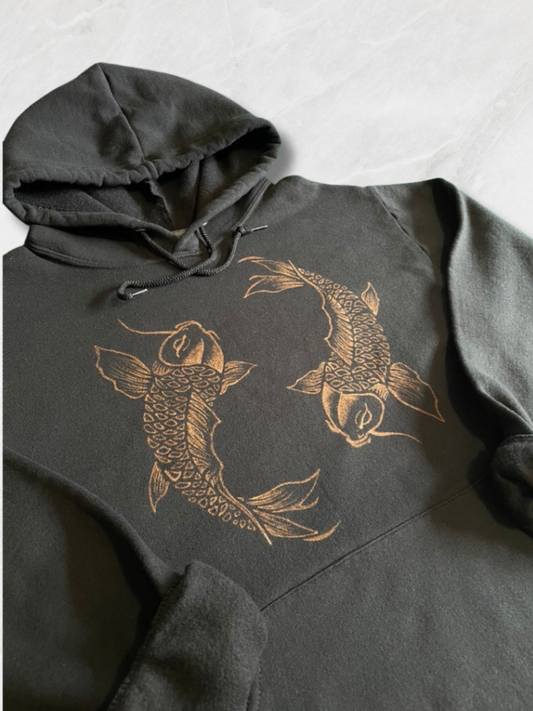 Koi Fish Hooded Sweatshirt