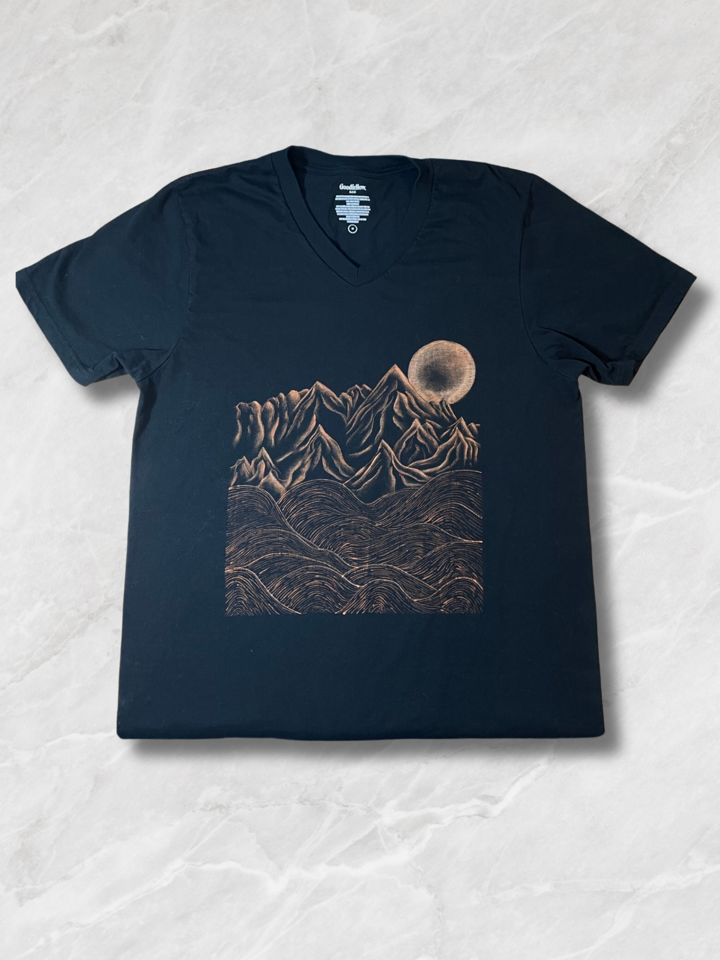 Rolling Hills and Mountains T-Shirt